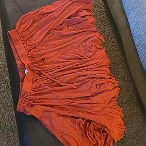 Mittoshop, size L, orange, goes to above the knee